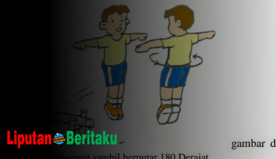 Melakukan Gerakan Meloncat dan Berputar