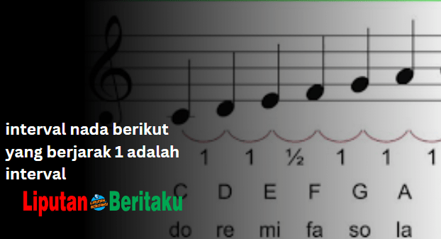 Interval Nada Berikut Yang Berjarak 1 Adalah Interval