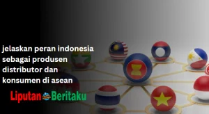 jelaskan peran indonesia sebagai produsen distributor dan konsumen di asean