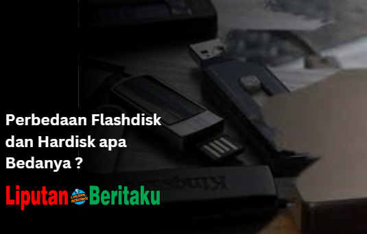 Perbedaan Flashdisk dan Hardisk apa Bedanya ?
