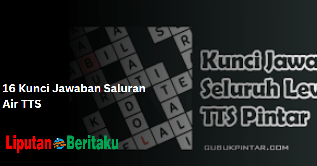 16 Kunci Jawaban Saluran Air TTS