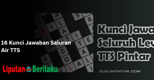 16 Kunci Jawaban Saluran Air TTS