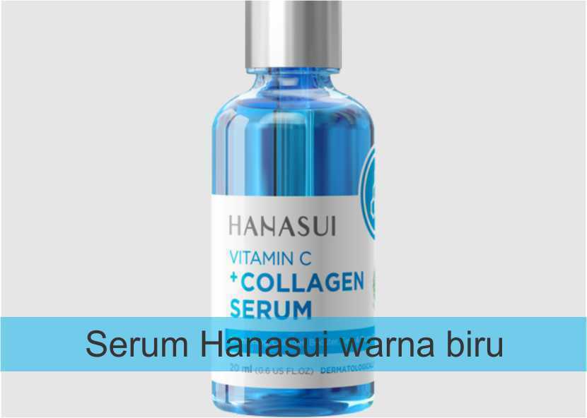 Serum Hanasui Warna Biru