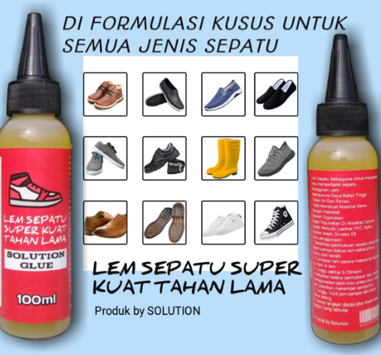 10 Rekomendasi Lem Sepatu Paling Kuat Tahan Air 1 Lem Sepatu Paling Kuat Tahan Air