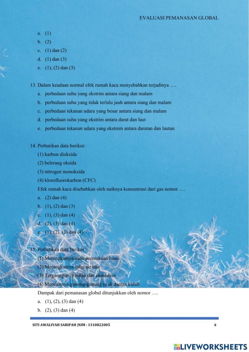 dalam keadaan normal efek rumah kaca menyebabkan terjadinya 1 wapt image post 32