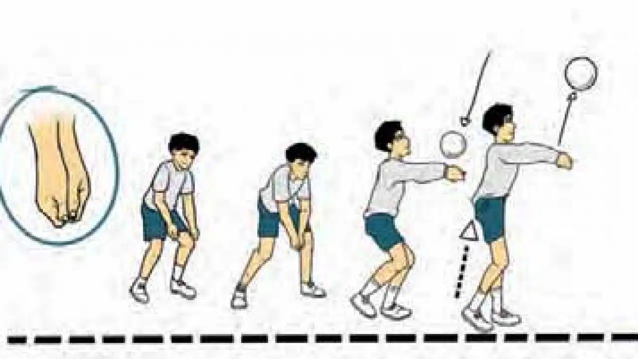 Teknik Dasar Bola Voli Teknik Dasar Bola Voli