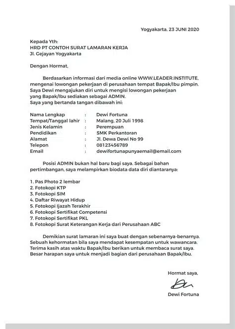 Contoh Surat Lamaran Pekerjaan 1 wapt image post 48