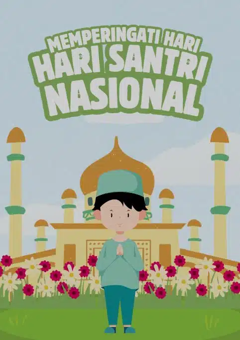 poster hari santri