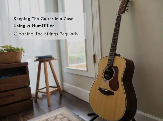 4 Rahasia Ampuh Merawat Gitar Akustik